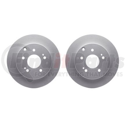 Dynamic Friction Company 4002-72015 Brake Rotors - GEOSPEC Coated