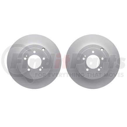 Dynamic Friction Company 4002-72016 Brake Rotors - GEOSPEC Coated
