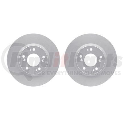Dynamic Friction Company 4002-72012 Brake Rotors - GEOSPEC Coated