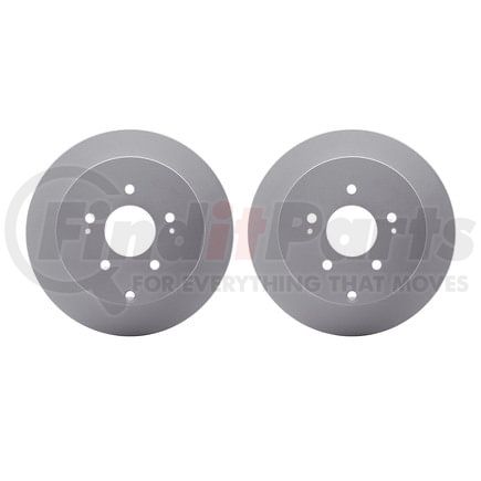 Dynamic Friction Company 4002-72022 Brake Rotors - GEOSPEC Coated