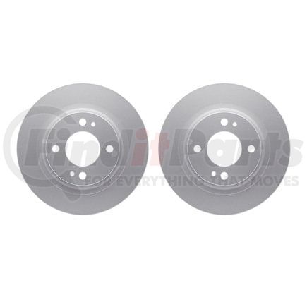 Dynamic Friction Company 4002-72028 Brake Rotors - GEOSPEC Coated