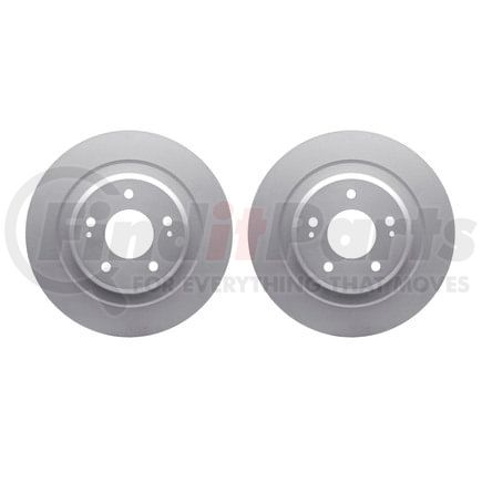 Dynamic Friction Company 4002-72025 Brake Rotors - GEOSPEC Coated