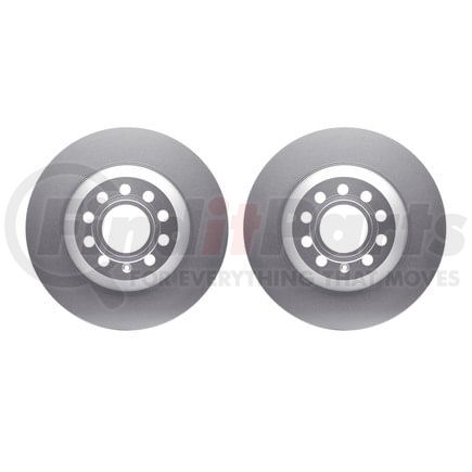 Dynamic Friction Company 4002-73021 Brake Rotors - GEOSPEC Coated