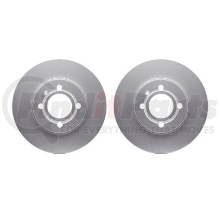 Dynamic Friction Company 4002-74002 Brake Rotors - GEOSPEC Coated