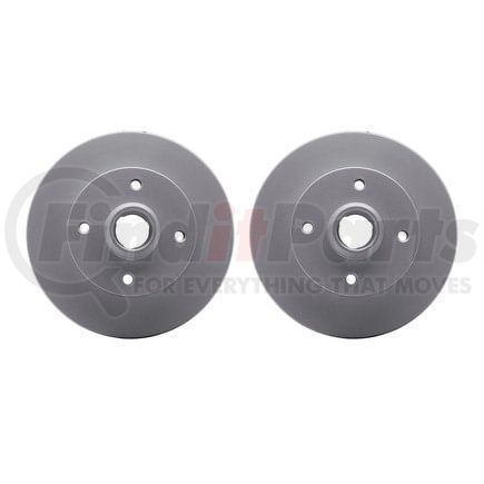 Dynamic Friction Company 4002-74001 Brake Rotors - GEOSPEC Coated