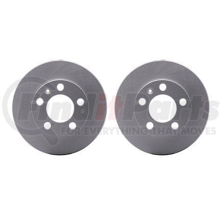 Dynamic Friction Company 4002-74007 Brake Rotors - GEOSPEC Coated