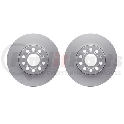 Dynamic Friction Company 4002-74014 Brake Rotors - GEOSPEC Coated