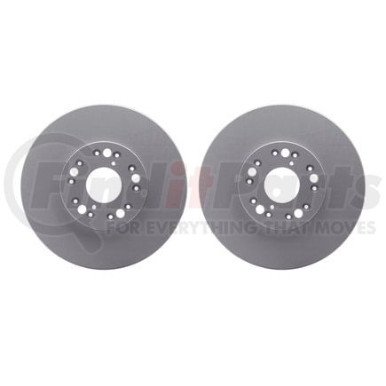 Dynamic Friction Company 4002-75000 Brake Rotors - GEOSPEC Coated