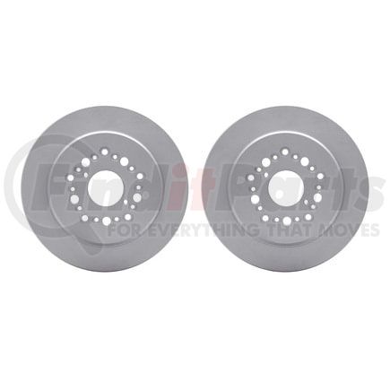 Dynamic Friction Company 4002-75001 Brake Rotors - GEOSPEC Coated
