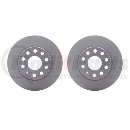 Dynamic Friction Company 4002-74026 Brake Rotors - GEOSPEC Coated