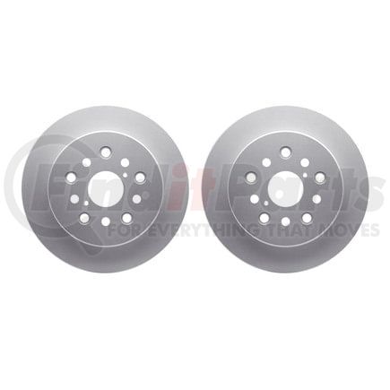 Dynamic Friction Company 4002-75005 Brake Rotors - GEOSPEC Coated