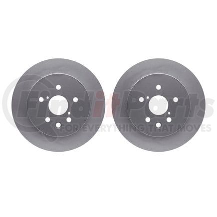 Dynamic Friction Company 4002-75006 Brake Rotors - GEOSPEC Coated