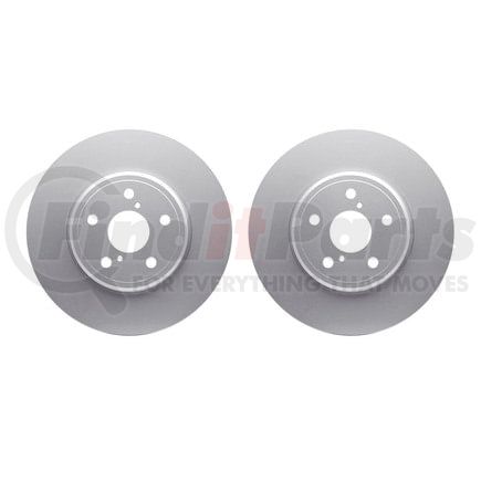 Dynamic Friction Company 4002-75004 Brake Rotors - GEOSPEC Coated
