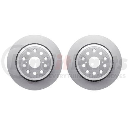 Dynamic Friction Company 4002-75009 Brake Rotors - GEOSPEC Coated