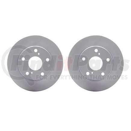 Dynamic Friction Company 4002-76000 Brake Rotors - GEOSPEC Coated