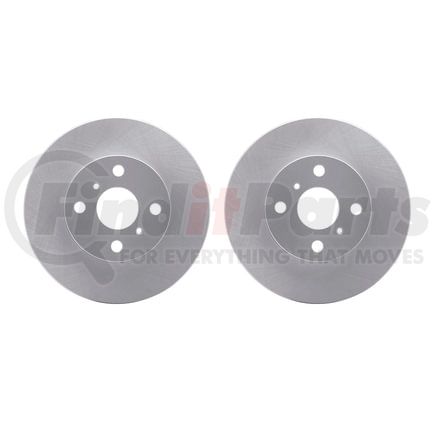 Dynamic Friction Company 4002-76005 Brake Rotors - GEOSPEC Coated
