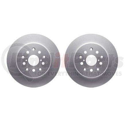 Dynamic Friction Company 4002-76006 Brake Rotors - GEOSPEC Coated