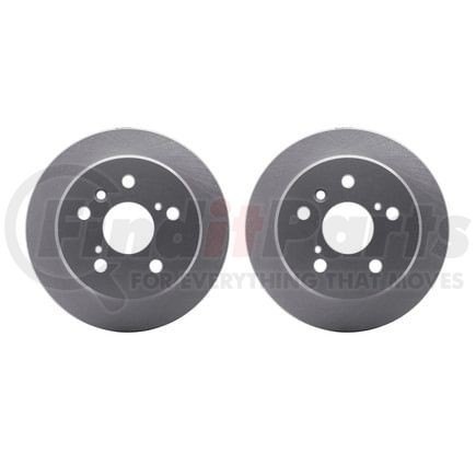 Dynamic Friction Company 4002-76003 Brake Rotors - GEOSPEC Coated
