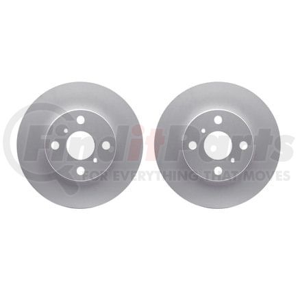 Dynamic Friction Company 4002-76011 Brake Rotors - GEOSPEC Coated
