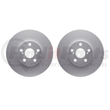 Dynamic Friction Company 4002-76008 Brake Rotors - GEOSPEC Coated