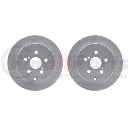 Dynamic Friction Company 4002-76009 Brake Rotors - GEOSPEC Coated