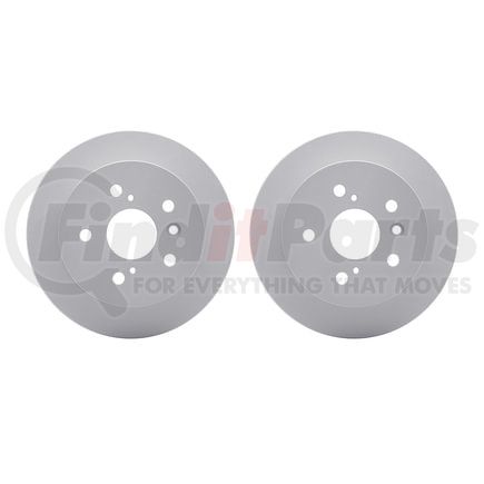 Dynamic Friction Company 4002-76015 Brake Rotors - GEOSPEC Coated