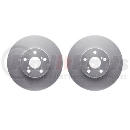 Dynamic Friction Company 4002-76021 Brake Rotors - GEOSPEC Coated