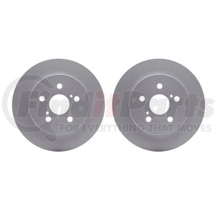 Dynamic Friction Company 4002-76022 Brake Rotors - GEOSPEC Coated