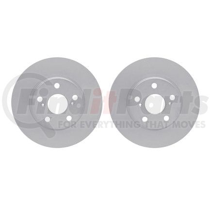 Dynamic Friction Company 4002-76026 Brake Rotors - GEOSPEC Coated