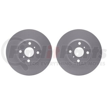 Dynamic Friction Company 4002-76027 Brake Rotors - GEOSPEC Coated