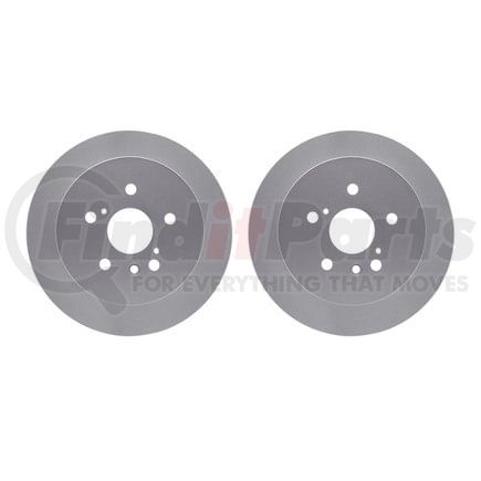 Dynamic Friction Company 4002-76025 Brake Rotors - GEOSPEC Coated