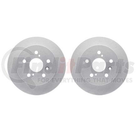 Dynamic Friction Company 4002-76030 Brake Rotors - GEOSPEC Coated