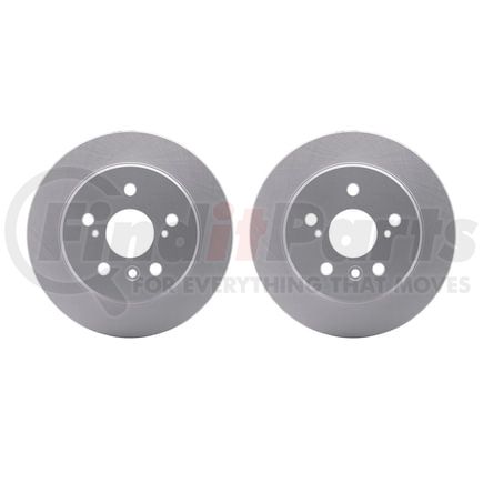 Dynamic Friction Company 4002-76035 Brake Rotors - GEOSPEC Coated