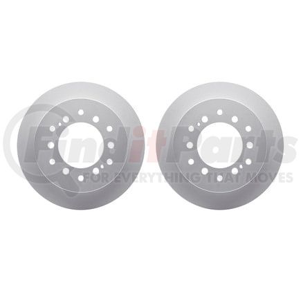 Dynamic Friction Company 4002-76043 Brake Rotors - GEOSPEC Coated