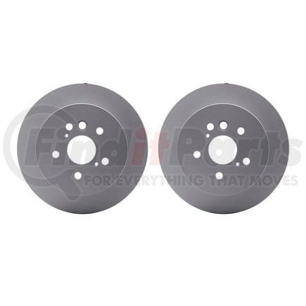 Dynamic Friction Company 4002-76048 Brake Rotors - GEOSPEC Coated
