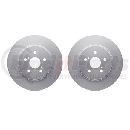 Dynamic Friction Company 4002-76045 Brake Rotors - GEOSPEC Coated