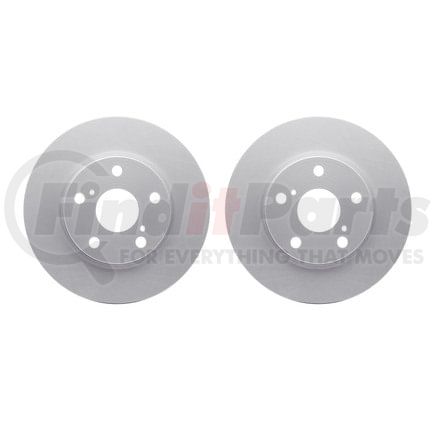 Dynamic Friction Company 4002-76051 Brake Rotors - GEOSPEC Coated