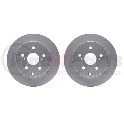 Dynamic Friction Company 4002-76050 Brake Rotors - GEOSPEC Coated