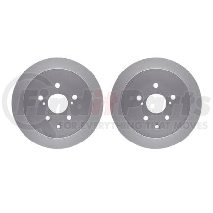 Dynamic Friction Company 4002-76057 Brake Rotors - GEOSPEC Coated