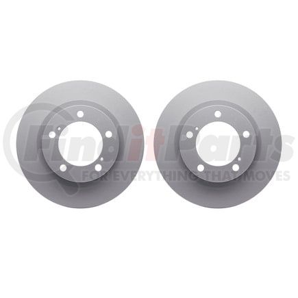 Dynamic Friction Company 4002-76058 Brake Rotors - GEOSPEC Coated