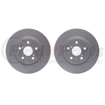 Dynamic Friction Company 4002-76063 Brake Rotors - GEOSPEC Coated