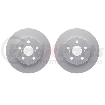 Dynamic Friction Company 4002-76060 Brake Rotors - GEOSPEC Coated