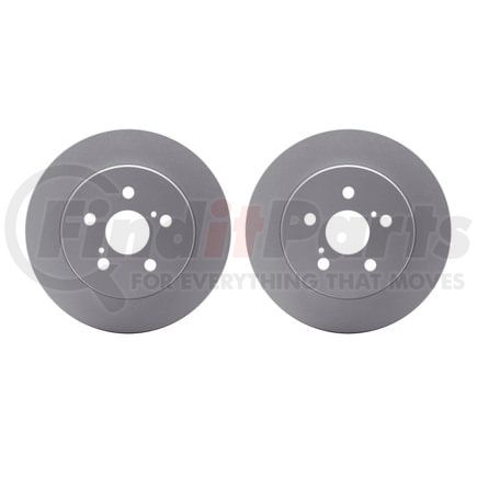 Dynamic Friction Company 4002-76065 Brake Rotors - GEOSPEC Coated