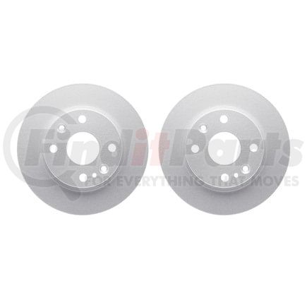 Dynamic Friction Company 4002-80003 Brake Rotors - GEOSPEC Coated