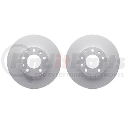 Dynamic Friction Company 4002-80007 Brake Rotors - GEOSPEC Coated