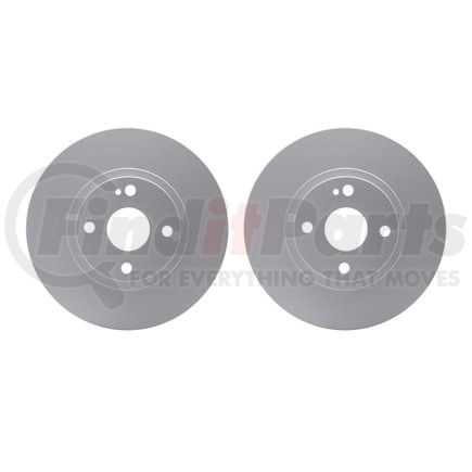 Dynamic Friction Company 4002-80008 Brake Rotors - GEOSPEC Coated
