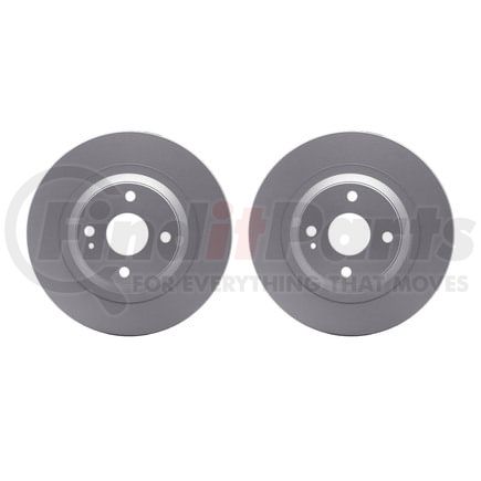 Dynamic Friction Company 4002-80009 Brake Rotors - GEOSPEC Coated