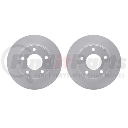 Dynamic Friction Company 4002-80005 Brake Rotors - GEOSPEC Coated