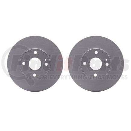 Dynamic Friction Company 4002-80006 Brake Rotors - GEOSPEC Coated