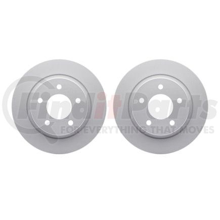 Dynamic Friction Company 4002-80012 Brake Rotors - GEOSPEC Coated